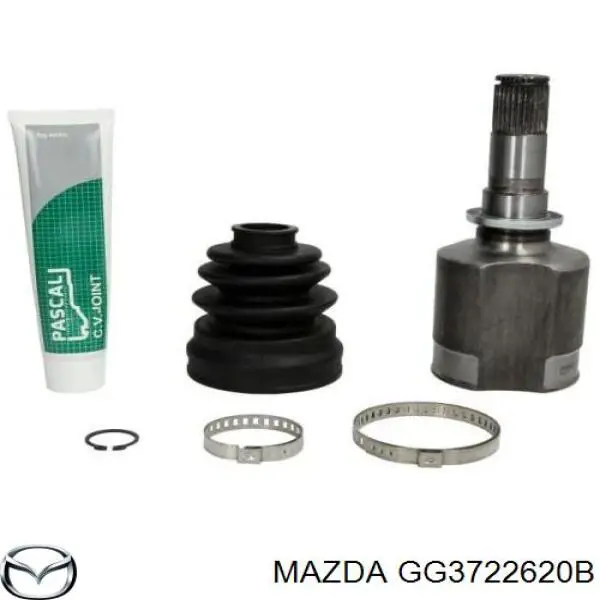 ШРУС внутренний передний левый GG3722620B Mazda