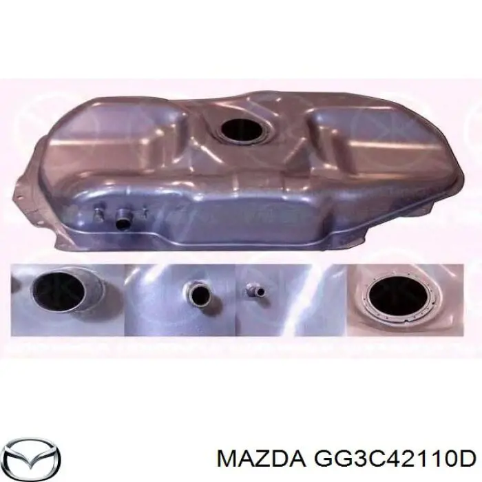 Топливный бак GG3C42110D Mazda