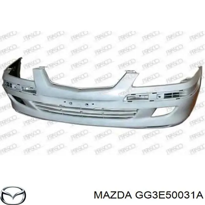 Передний бампер GG3E50031A Mazda