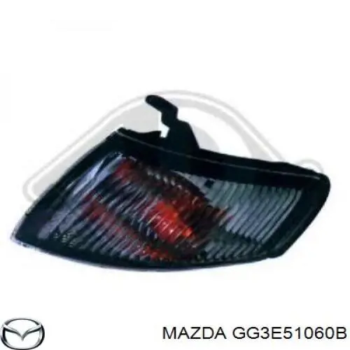 Купить GG3E51060B Mazda Указатели поворота (передние)