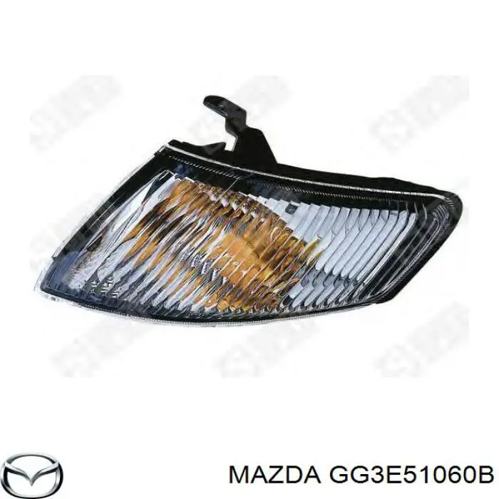 Правый указатель поворота Mazda GG3E51060B цена, от 22.39 USD