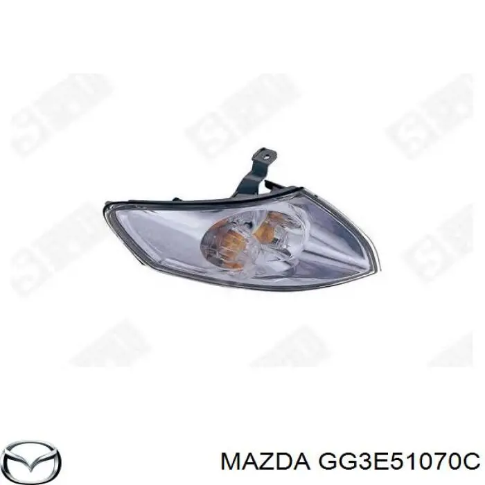 Указатель поворота левый GG3E51070C Mazda