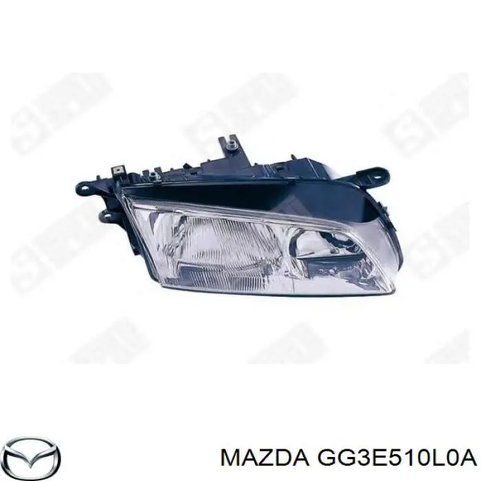 Левая фара 4518091E Polcar