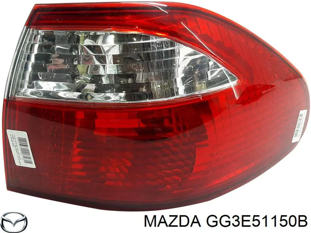 Фонарь задний правый внешний GG3E51150B Mazda