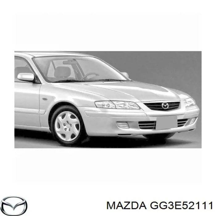 GG3E52111 Mazda pára-lama dianteiro direito