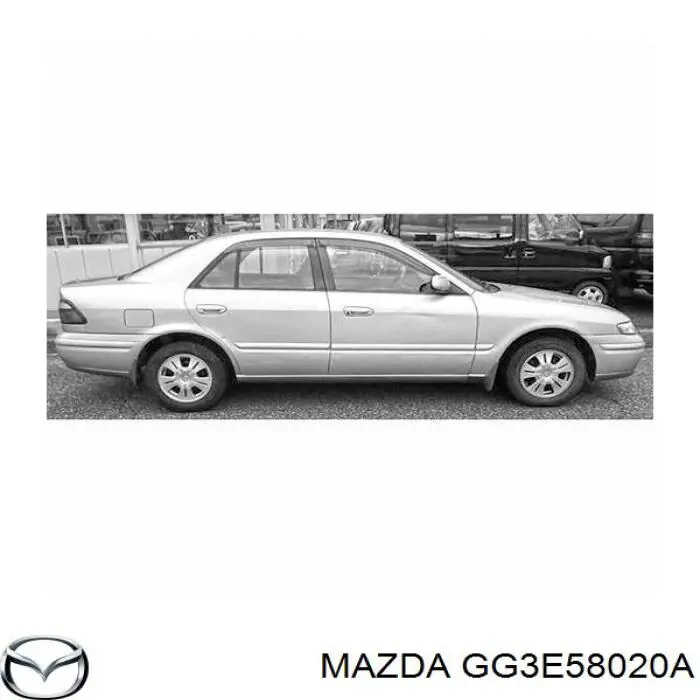Купить Дверь передняя правая Мазда 626 V GF