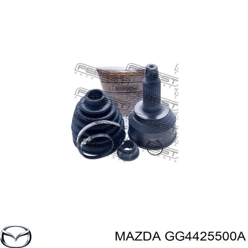 GG4425500A Mazda Полуось передняя, правая