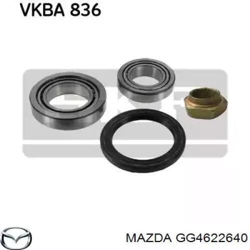 Пыльник шарнира угловых скоростей внутренний передний левый Mazda GG4622640 цена, от 8.91 USD
