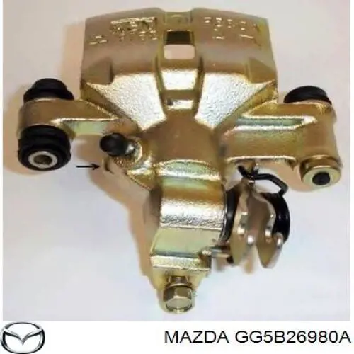 Тормозной суппорт правый задний Mazda GG5B26980A цена, от 42.71 USD