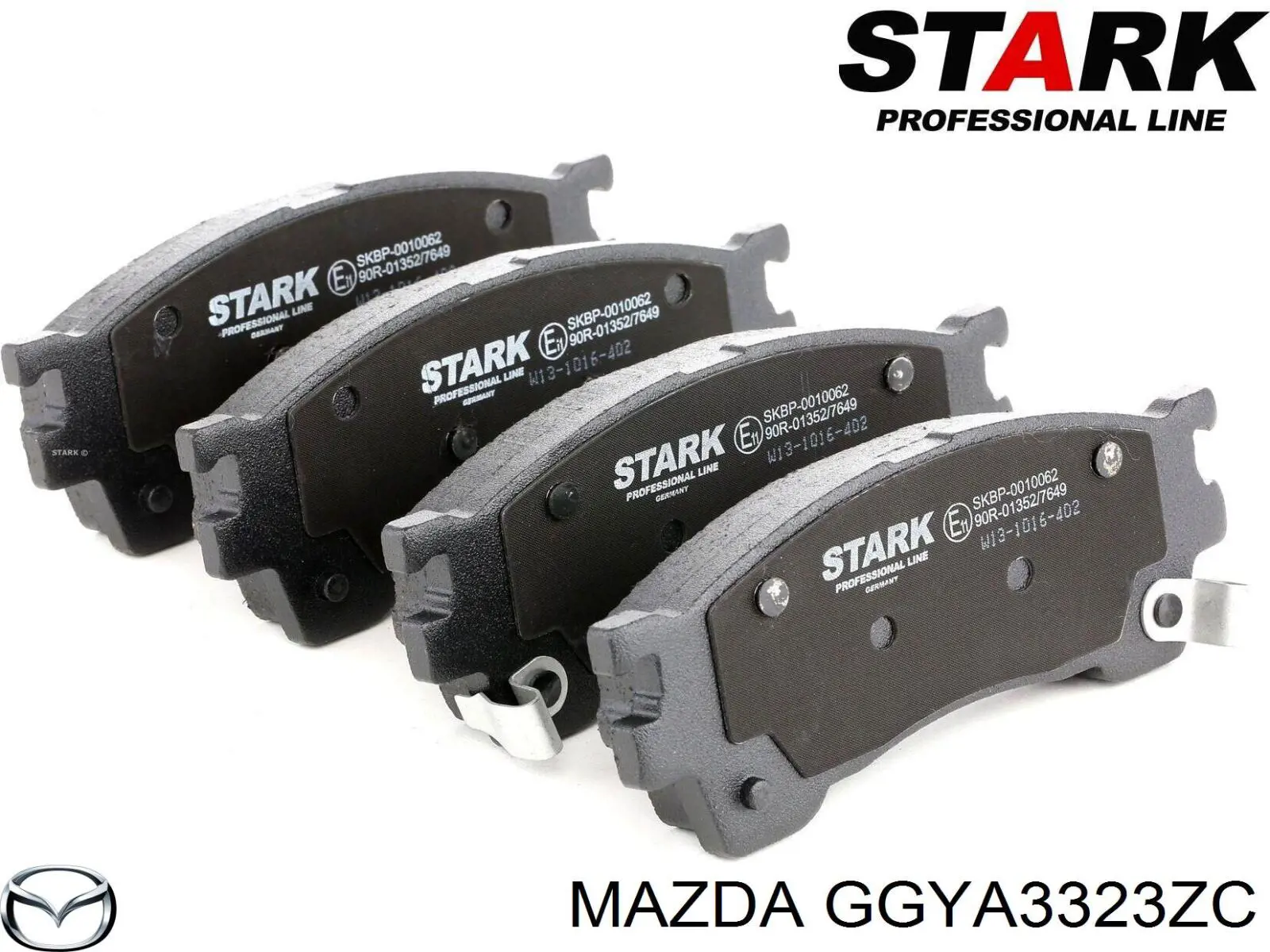 Тормозные колодки Mazda GGYA3323ZC