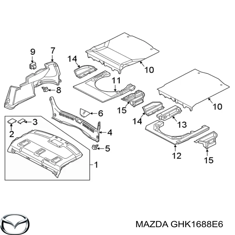  GHK1688E6 Mazda