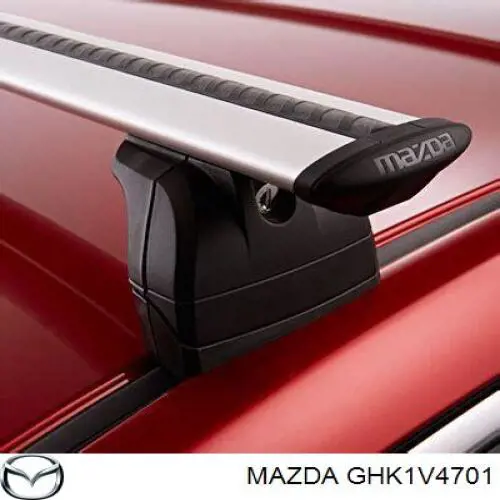 Поперечины багажника крыши, комплект на Mazda 6 GJ, GL