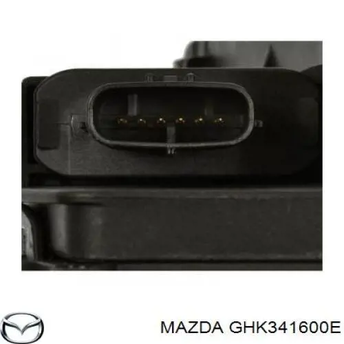 GHK341600B Mazda педаль газа (акселератора)