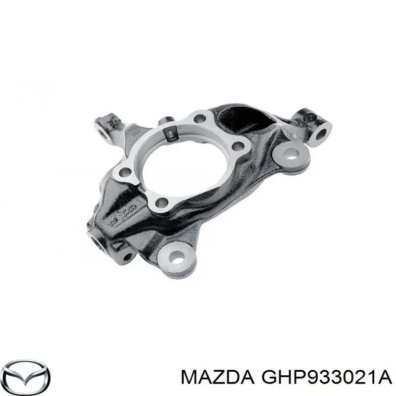 Цапфа (поворотный кулак) передний правый на Mazda 6 GJ, GL