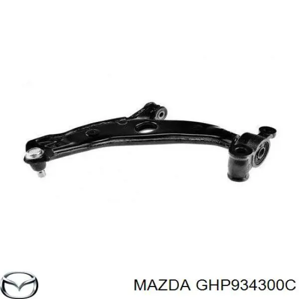 GHP934300C Mazda Рычаг передней подвески нижний, правый