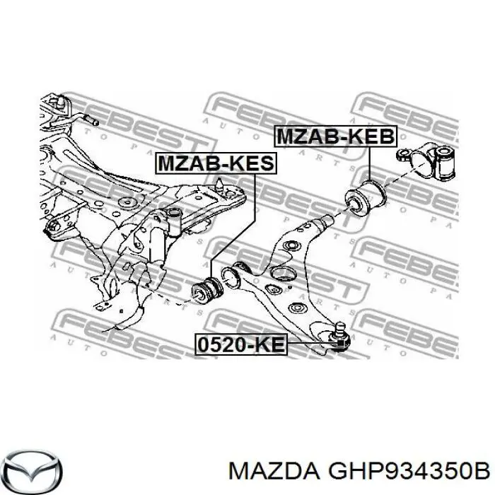 GHP934350B Mazda