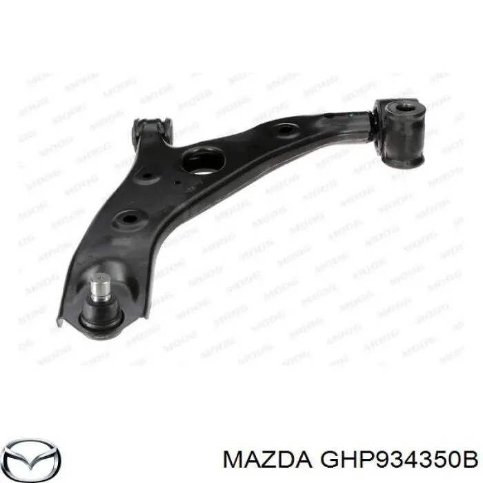 GHP934350B Mazda braço oscilante inferior esquerdo de suspensão dianteira