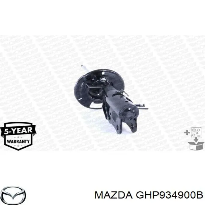 Амортизатор передней подвески левой Mazda GHP934900B цена, от 56.20 USD