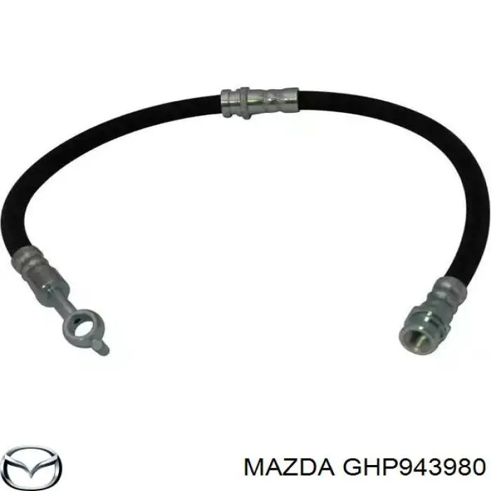 Купить GHP943980 Mazda Шланг тормозной передний, правый