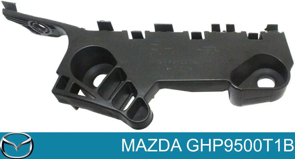 Consola direita do pára-choque traseiro externo para Mazda 6 (GJ, GL)