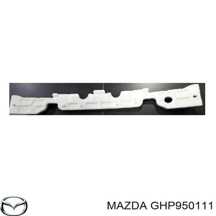 GHP950111 Mazda абсорбер (наполнитель бампера переднего)