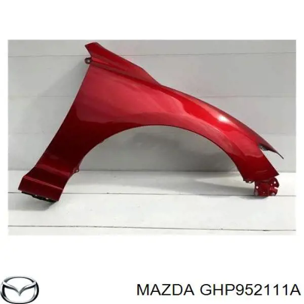 GHP952111A Mazda крыло переднее правое