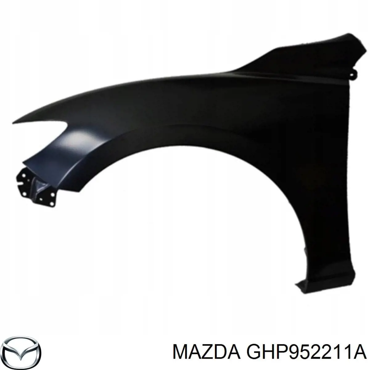 Крыло переднее левое Mazda GHP952211A