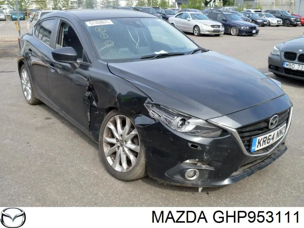 Рамка крепления радиатора GHP953111 Mazda