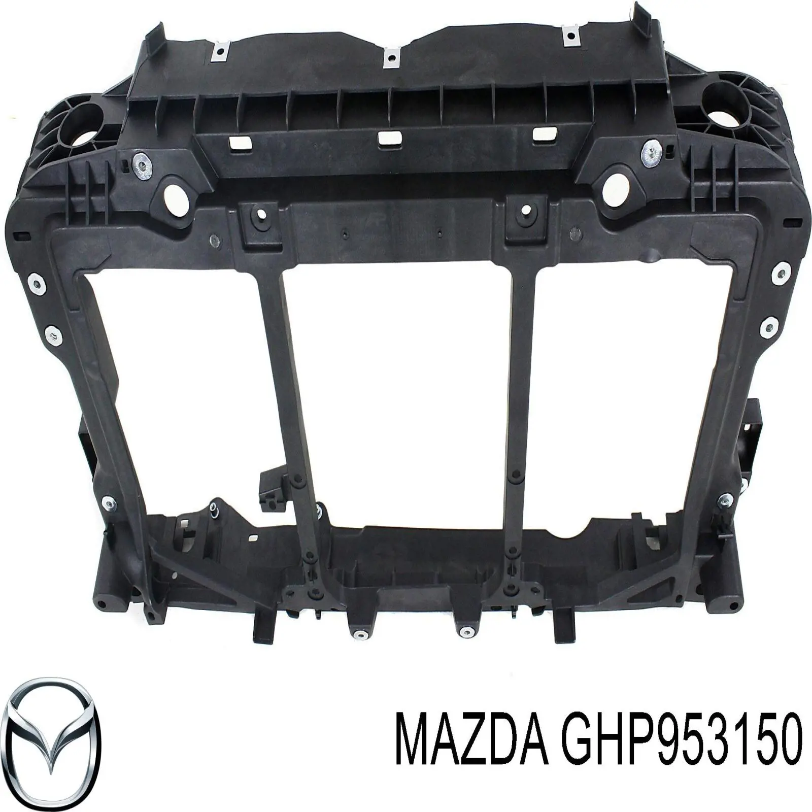 GHP953150 Mazda накладка передней панели (суппорта радиатора верхняя)