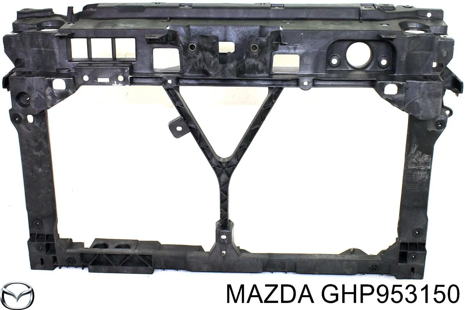 Накладка передней панели (суппорта радиатора) верхняя Mazda GHP953150 цена, от 23.70 USD