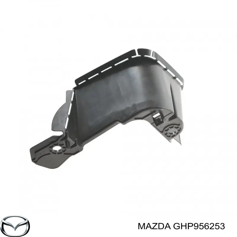 Воздуховод (дефлектор) радиатора левый на Mazda 6 GJ, GL