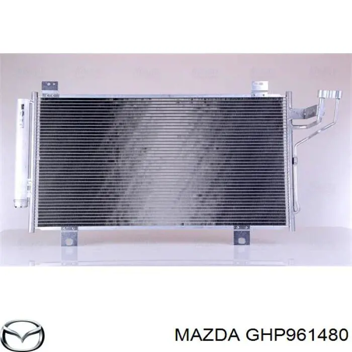 Купить GHP961480 Mazda Радиатор системы охлаждения кондиционера