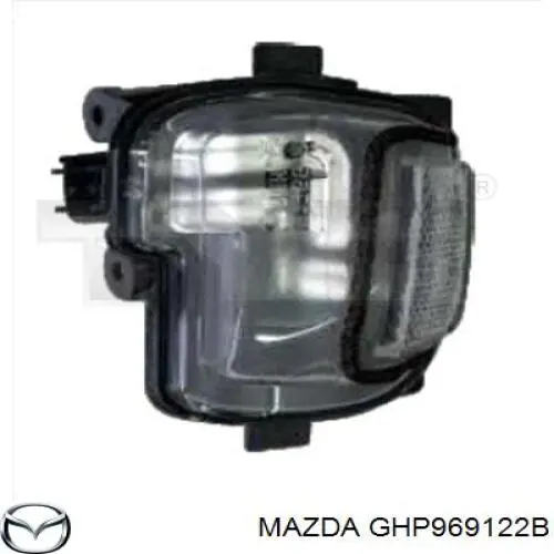 GHP969122A Mazda указатель поворота зеркала правый