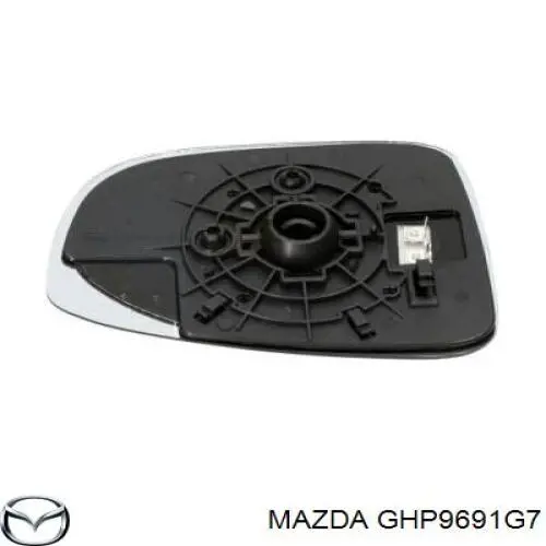Зеркальный элемент водительского зеркала Mazda GHP9691G7 цена, от 18.36 USD