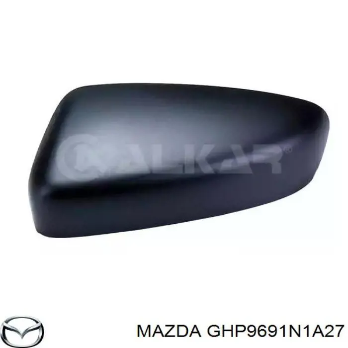 GHP9691N1A27 Mazda Накладка зеркала заднего вида, правая