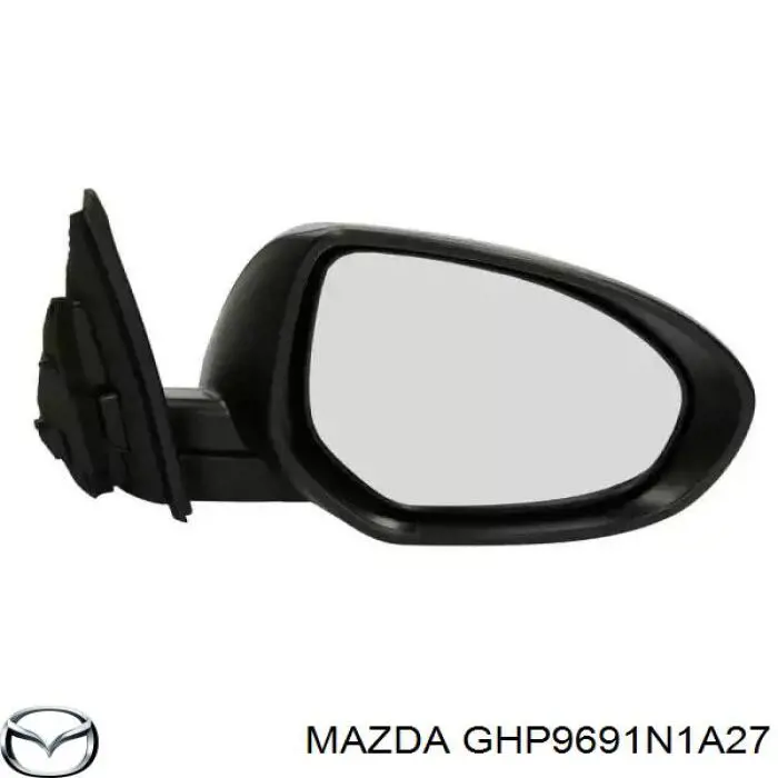 Накладка правого бокового зеркала Mazda GHP9691N1A27 цена, от 32.87 USD