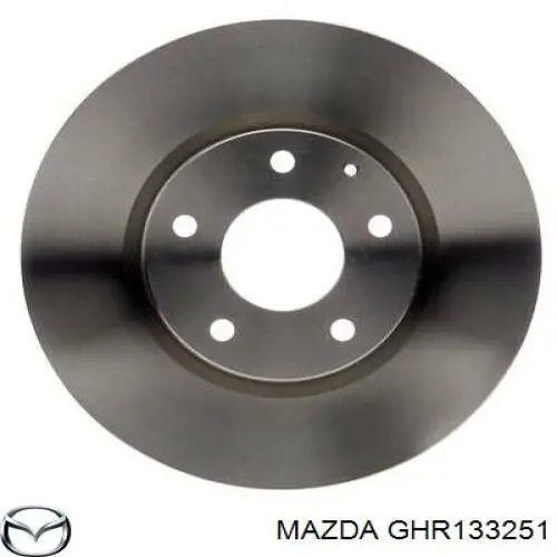 GHR133251 Mazda диск тормозной передний