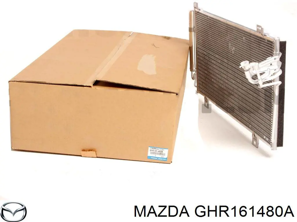 GHR161480A Mazda радиатор кондиционера