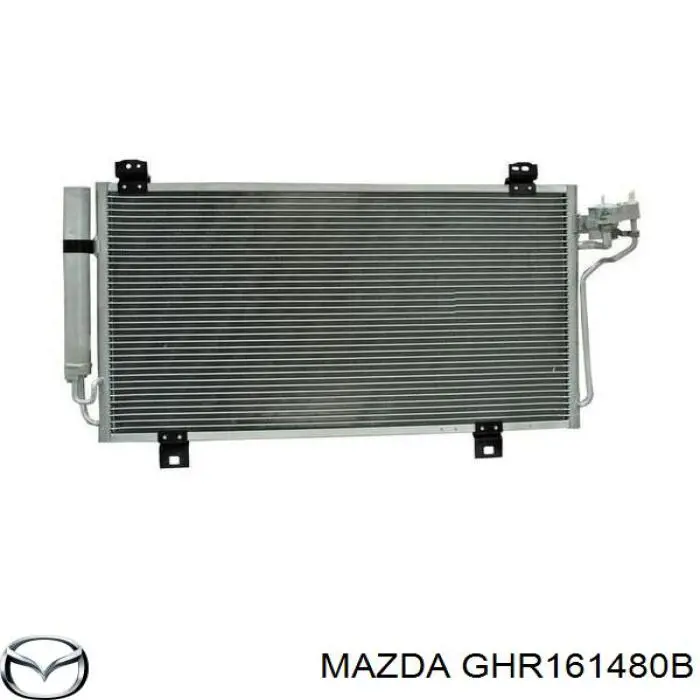 Радиатор кондиционера Mazda GHR161480B