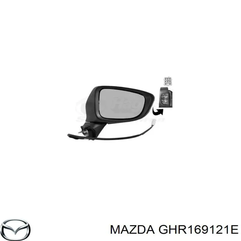 GHR169121E Mazda зеркало заднего вида правое