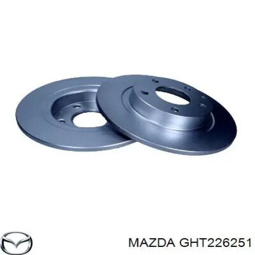Тормозные диски GHT226251 Mazda