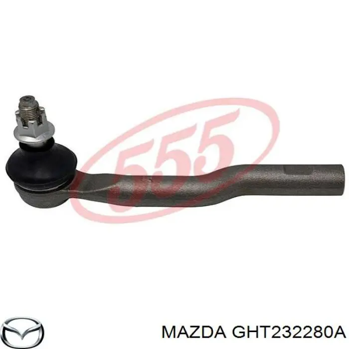 GHT232280A Mazda ponta externa da barra de direção