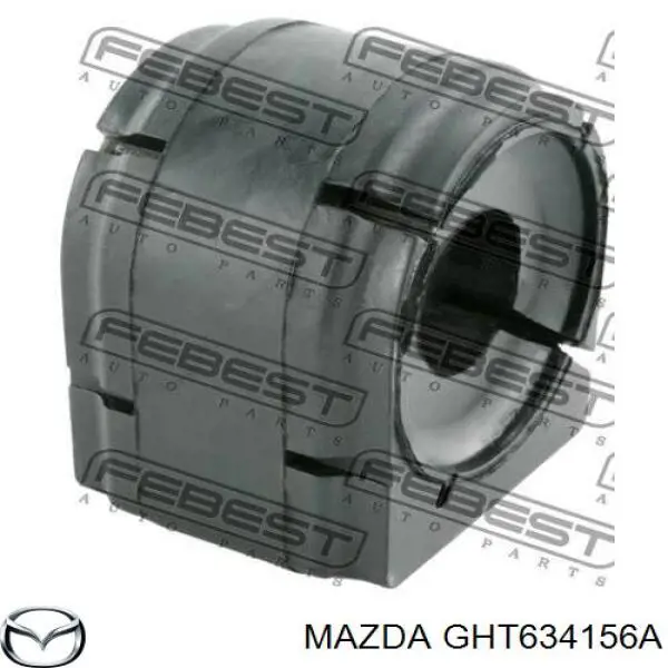 Купить GHT634156 Mazda Втулки переднего стабилизатора