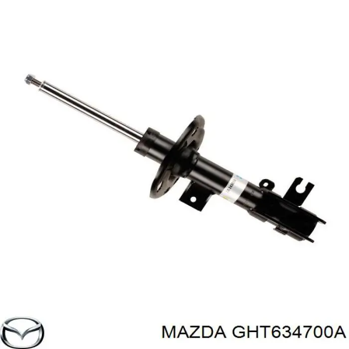 GHT634700A Mazda амортизатор передний правый