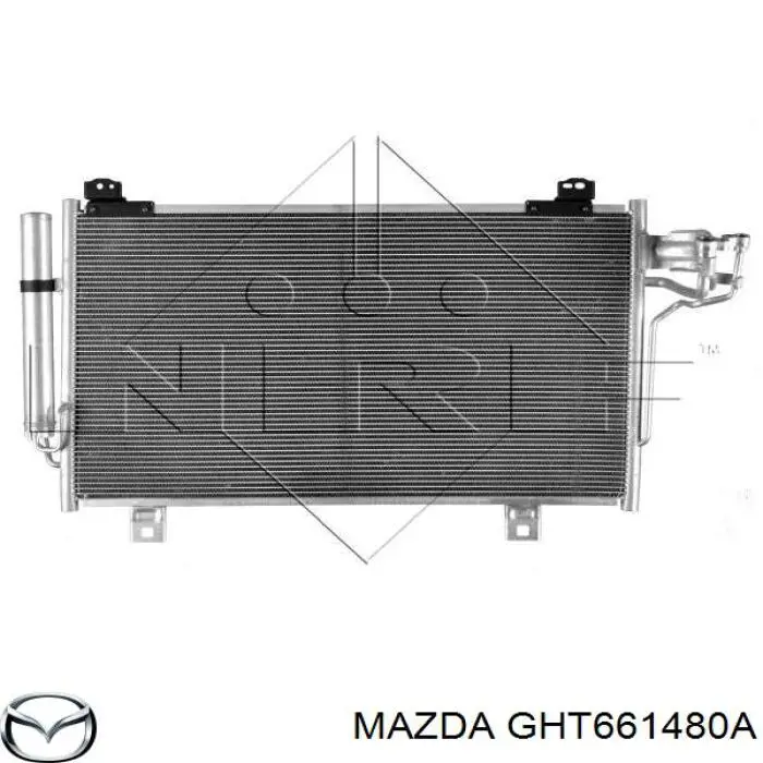 GHT661480A Mazda радиатор кондиционера