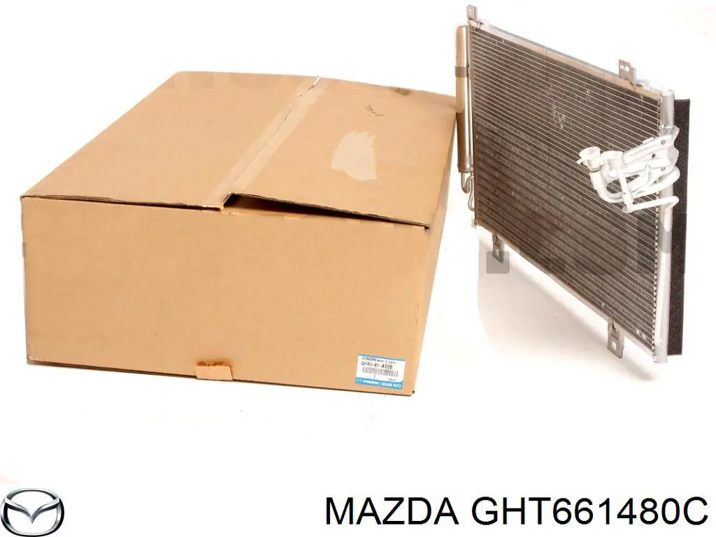 Купить GHT661480C Mazda Радиатор системы охлаждения кондиционера