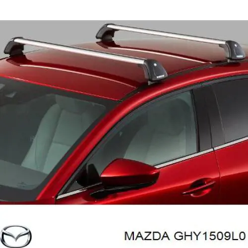 Молдинг крыши левый на Mazda 6 GJ, GL