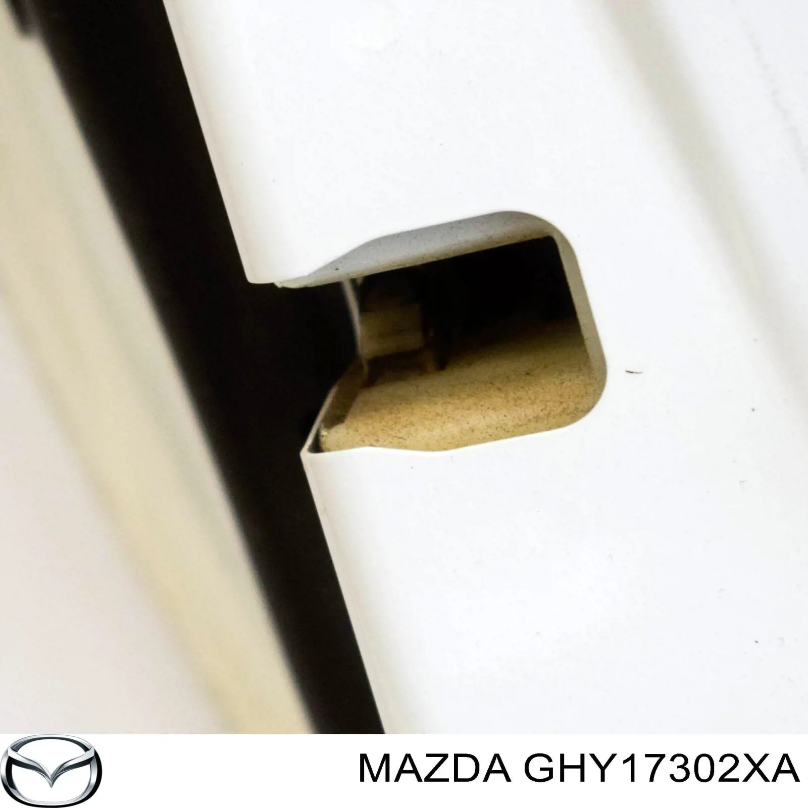 GHY17302XA Mazda porta traseira esquerda