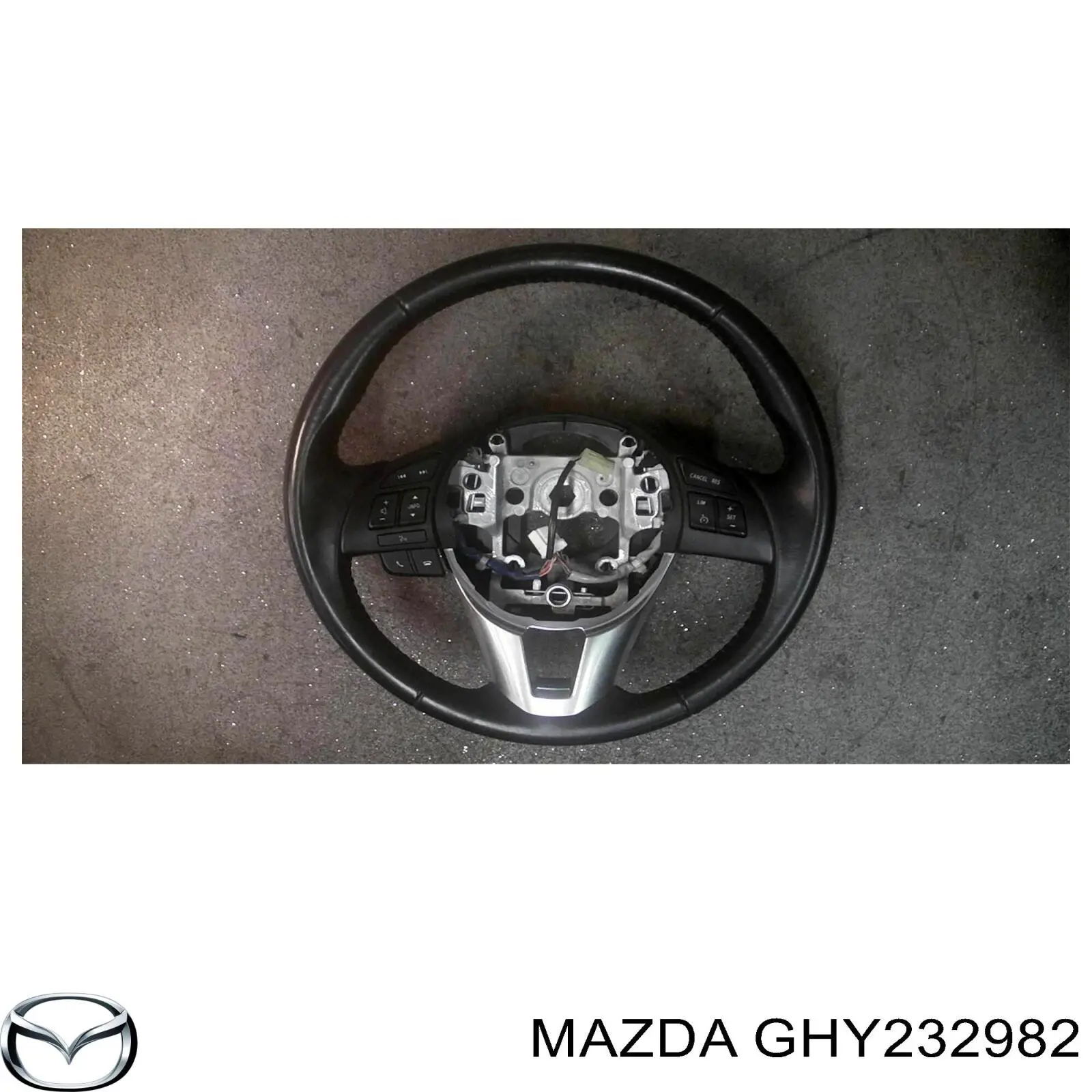 Рулевое колесо на Mazda 6 GJ, GL