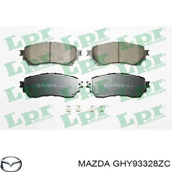 Купить GHY93328ZC Mazda Колодки тормозные